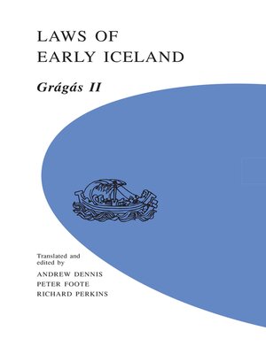 cover image of Laws of Early Iceland